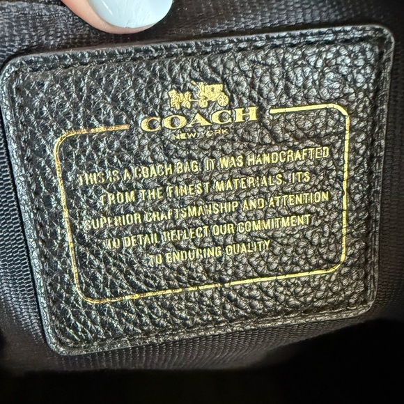 Coach Tatum Tote With Whiplash Detail - Picture 7 of 10